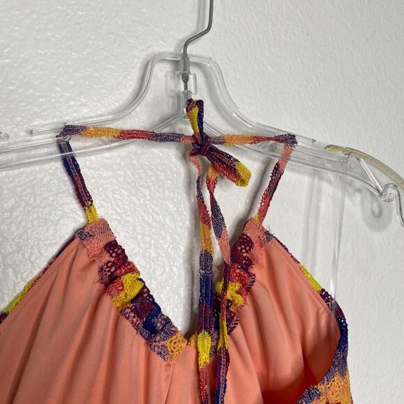 Wild Fable Target Womens Dress Size M Multicolored Long Summer Pull On Maxi - Picture 14 of 14